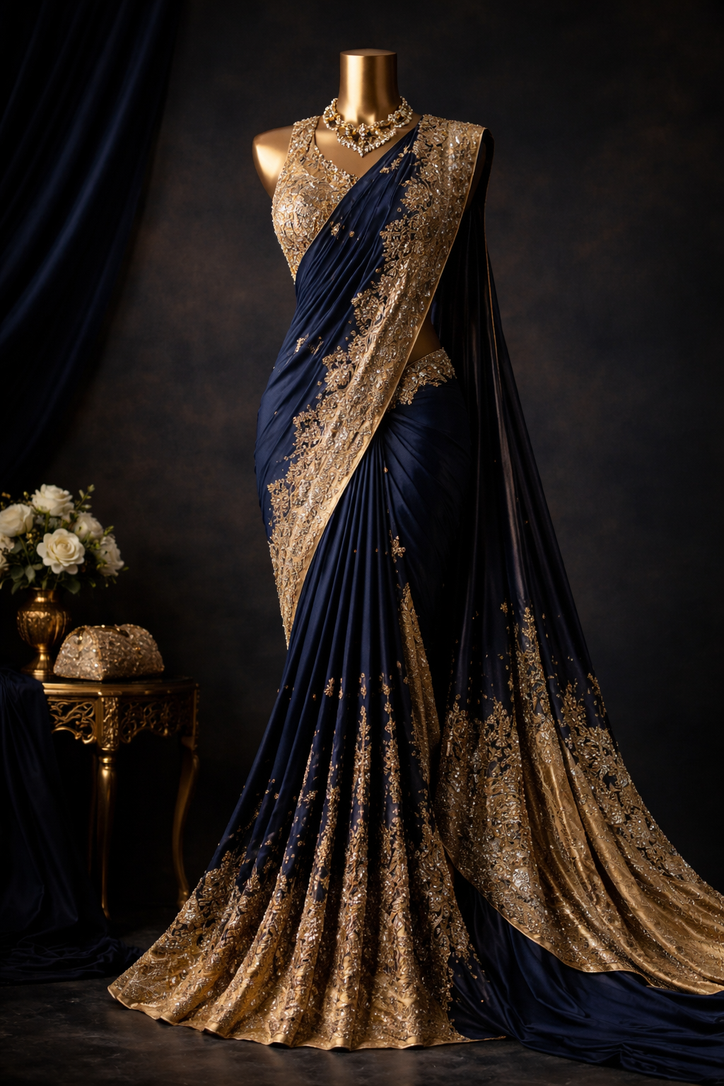 Pre‑Pleated Sarees